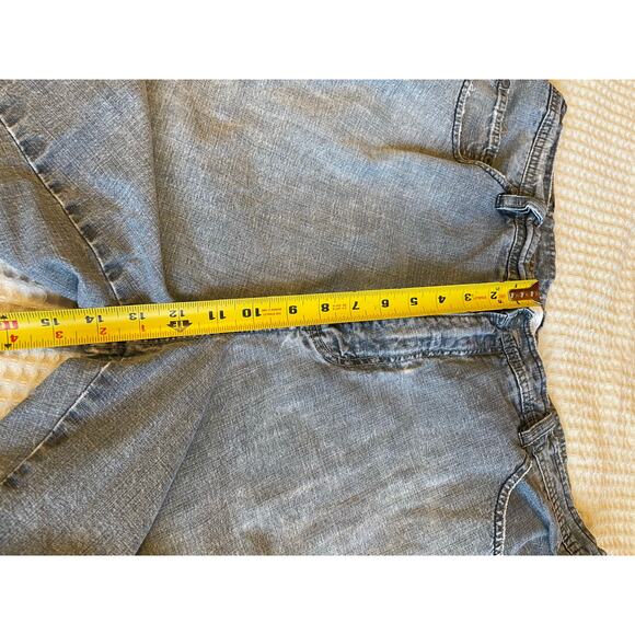 VTG Billabong Y2K Men’s Gray Distressed Cotton Bermuda Skater Shorts Size 38 - Picture 13 of 16